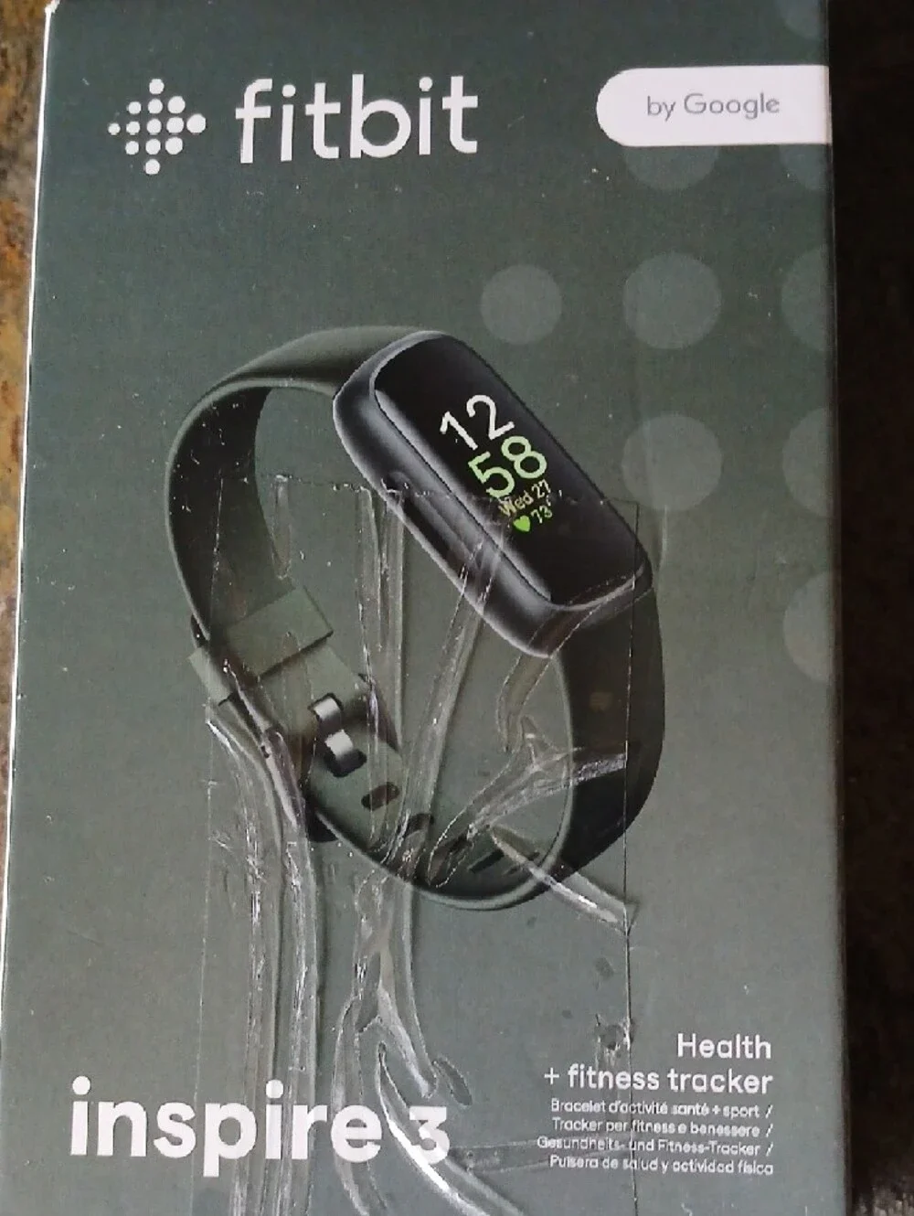 fitbit Inspire 3 Fitness Tracker - Olive Green